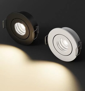 52mm đường kính trắng đen cơ thể mini <span class=keywords><strong>3W</strong></span> dẫn ánh sáng tại chỗ lõm dẫn ánh sáng Trần cho tủ - Product Image 3