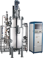 Bioréacteur de culture microbienne culture de cellules végétales bioréacteur de fermenteur en acier inoxydable 50L 100L 1000L
