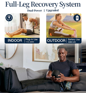 Thera cơ thể tùy chỉnh tuần tự không khí nén phục hồi hệ thống khởi động máu lưu thông không khí nén chân Massager máy - Product Image 5