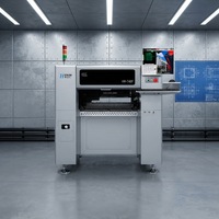 Máquina de Colocación de Componentes SMD de Alta Eficiencia, Máquina Automática de Colocación de Chips BGA de Escritorio T8-80F con 10 Cámaras y 80 Alimentadores