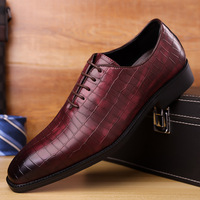 Nouveautés Chaussures en cuir à motif serpent Chaussures habillées très vendues pour hommes
