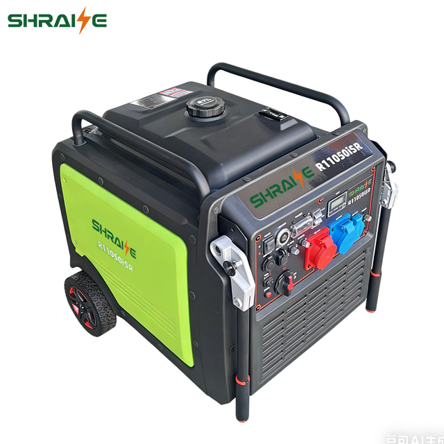Silent Frequency Conversion 8.5kw 50Hz 220V Gasoline Generator Portable with Wheels