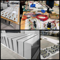 Équipement de formation en électronique de puissance avec transformateur intégré et compteurs numériques pour la construction de laboratoires universitaires