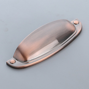 BAOCHUN Metal Kitchen Door Cupboard Furniture Antique Vintage <strong>Cabinet</strong> <strong>Knobs</strong> <strong>Shell</strong> Shaped <strong>Drawers</strong> <strong>Handle</strong> - Product Image 5