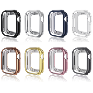 Per <span class=keywords><strong>Apple</strong></span> <span class=keywords><strong>Watch</strong></span> <span class=keywords><strong>serie</strong></span> 10 antigraffio antiurto placcato morbido TPU <span class=keywords><strong>Sport</strong></span> donna uomo custodia protettiva paraurti - Product Image 2