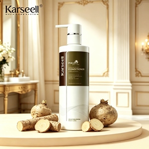Après-shampoing réparateur profond Karseell personnalisé, extrait de maca, collagène hydrolysé lissant pour cheveux abîmés - Product Image 1