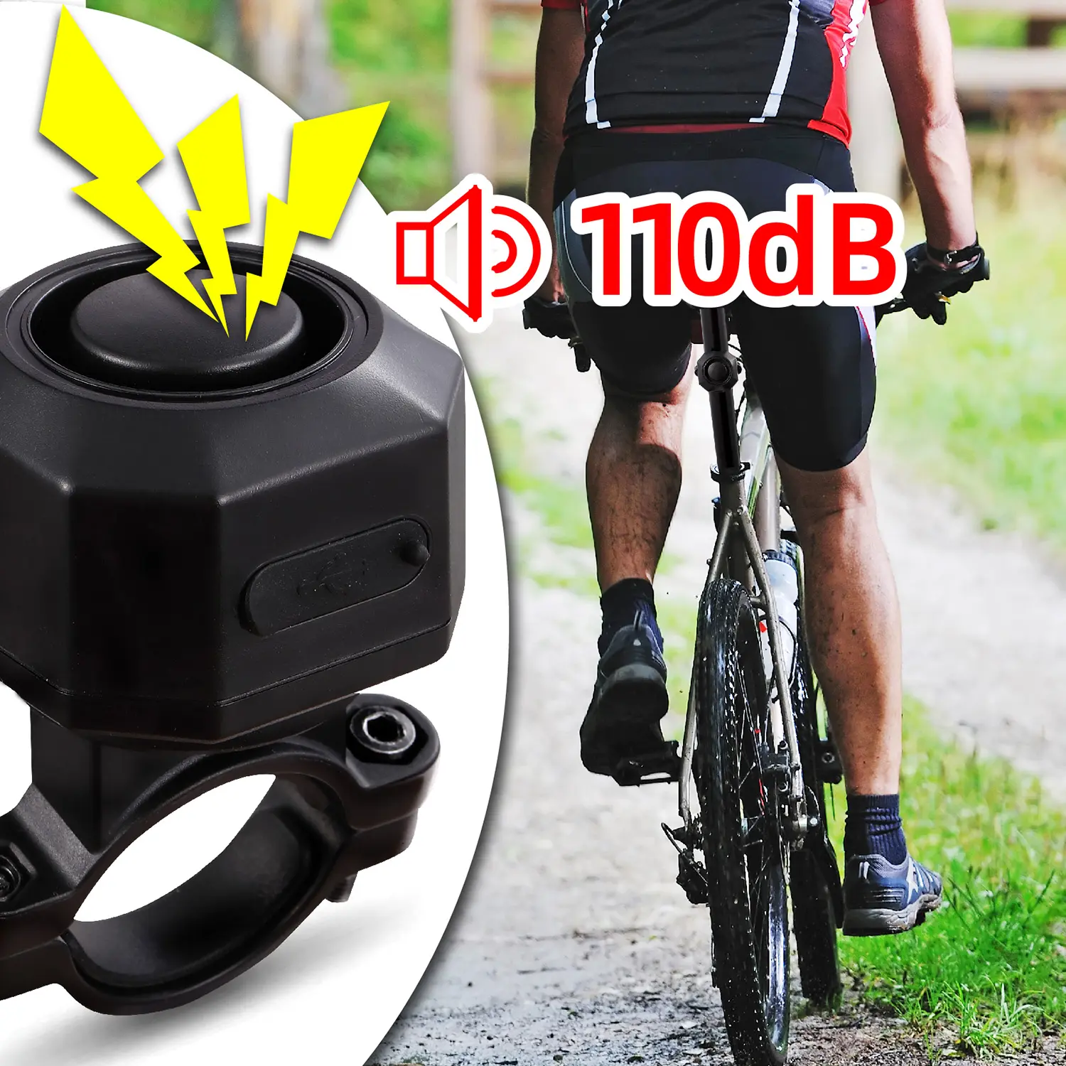 Popular Wholesale 7 levels sensitivity bicycle alarm Easy installation IP65 waterproof bicycle anti-theft alarm