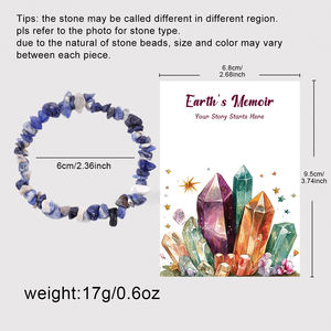 Pulsera de Piedras Naturales con Cuentas para Sanación Metafísica, Joyería Multicolor para Tiendas de Cristales y Promoción del Día de la Madre - Product Image 5