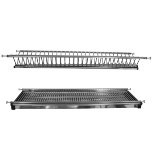 Stainless Steel Kitchen Storage <b>Dish</b> <b>Rack</b> Cabinet Dry <b>Dish</b> <b>Rack</b> <b>Dish</b> <b>Rack</b> Three Tiers Stainless Steel - Product Image 1