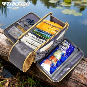 Sac à dos de pêche multifonctionnel étanche transparent TIN DUC, sac à appâts portable, capacité 11,25 L, multi-couches - Product Image 6