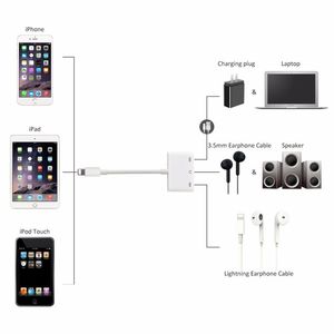 <span class=keywords><strong>Lightning</strong></span> Audio Casque <span class=keywords><strong>Adaptateur</strong></span> Chargeur Répartiteur 3.5 <span class=keywords><strong>Jack</strong></span> Pour <span class=keywords><strong>iPhone</strong></span> 11 Pro X - Product Image 4