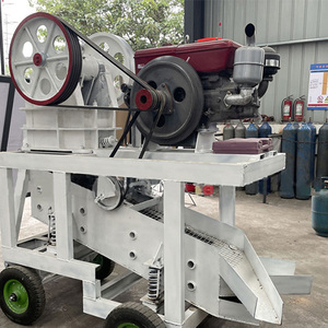 Trituradora de Piedra Pequeña Móvil PE250x400 con Motor Diésel y Motor de Corriente Alterna, Alta Productividad y Fácil Operación, Precio Económico - Product Image 1