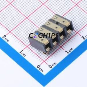 BC-45-4PD475F Button & Strip Battery Connector SMD Connector Gold -40℃~+85 - Product Image 2