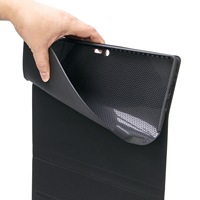 Étui Clavier Pliable en Cuir PU de 12 Pouces pour Tablette Microsoft Surface Pro 3 4 5 6 7 8 9 avec Clavier Sans Fil