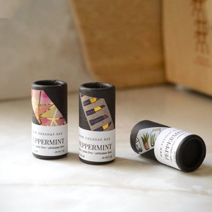 Envase de Cartón Ecológico con Logotipo Personalizado, Tubo de Papel Kraft para Desodorante, Brillo Labial y Bálsamo Labial - Product Image 3