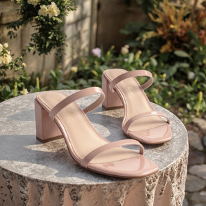 Nuova moda scarpe <span class=keywords><strong>sandali</strong></span> donna Sexy di lusso estate punta quadrata <span class=keywords><strong>tacco</strong></span> alto Slide pantofola con punta aperta a punta aperta <span class=keywords><strong>tacco</strong></span> <span class=keywords><strong>medio</strong></span> - Product Image 6