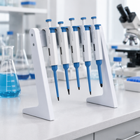 Pipette manuelle autoclavable Distributeur de liquide de laboratoire Pipette réglable à volume fixe Pour Laboratoire