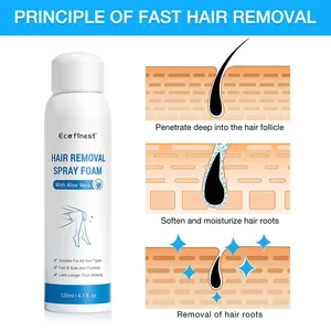 Kalıcı OEM epilasyon spreyi pürüzsüz ve ağrısız saç kaldırmak sprey köpük erkekler ve kadınlar için-648024