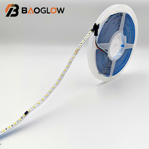 Bande lumineuse LED résistante aux hautes températures 24V pour la décoration de la maison, sortie lumineuse élevée, PCB 8mm, 126 LED/m, bande lumineuse 2835 pour TV - Product Image 4