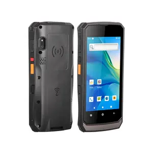 In magazzino UNIWA M580 Rugged IP65 NFC doppie batterie 5 pollici PDA Android 4G bande di frequenza globali Hot-swap Power Scanner di codici a barre