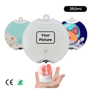 2023 nouveau distributeur de savon en mousse électrique avec chargement USB distributeur de savon automatique mural en plastique pour accessoires de salle de bain