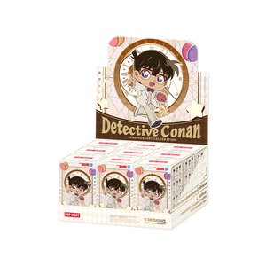 POPOMART Figurine de la série de célébration du 10e anniversaire de <span class=keywords><strong>Detective</strong></span> <span class=keywords><strong>Conan</strong></span>, boîte mystère, cadeau - Product Image 1