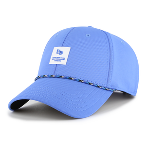 GORRAS DE SEIS PANELES DE PUNTO JACQUARD BRILLANTE CON GORRAS DE BÉISBOL DE CUERDA DECORATIVA - Product Image 1