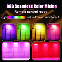 Luces de haz RGBW de 12x3W en oferta, 3 en 1, LED con control de sonido DMX512 con blanco para fiestas, clubes y DJ