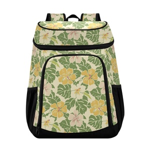Hawaii Customs Print Wholesale Extra Large Waterproof Picnic <b>Backpack</b> <b>Cooler</b> Lunch Bag Insulated <b>Cooler</b> Bag - Product Image 1
