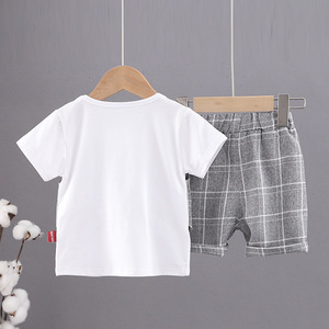 Conjunto de Chaqueta y Pantalones Cortos de Dibujos Animados para Niños - Traje de Felpa 100% Algodón con <span class=keywords><strong>Sudadera</strong></span> y Pantalones Deportivos - Product Image 4