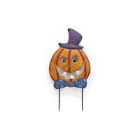 Pasak Taman Labu Halloween logam