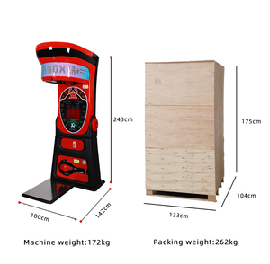 Nouveauté prix boissons machine à pièces rachat frapper intérieur coups de pied boxe balle poinçon machine de jeu - Product Image 2