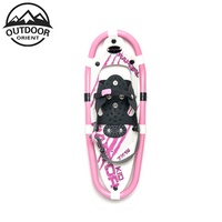 Accessoires de camping pour sports de plein air, bottes de randonnée, chaussures de sport, chaussures de neige pour enfants avec attaches à cliquet réglables pour filles et garçons