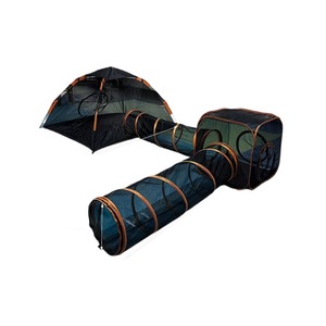 Nouvelle <span class=keywords><strong>cage</strong></span> <span class=keywords><strong>pour</strong></span> animaux <span class=keywords><strong>de</strong></span> compagnie quatre-en-un <span class=keywords><strong>pour</strong></span> chats et chiens, tunnel <span class=keywords><strong>de</strong></span> <span class=keywords><strong>jeu</strong></span>, chenil pliable portable avec ensemble <span class=keywords><strong>de</strong></span> combinaison gratuit - Product Image 5