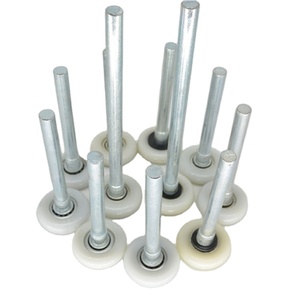 Roulement de porte de <span class=keywords><strong>garage</strong></span> en nylon 6200ZZ avec tige en acier pour porte sectionnelle, silencieux, faible bruit, pièce de rechange, vente en gros - Product Image 4