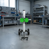 Bras robot manipulateur de verre GT 2, nouvelle construction avec moteur et PLC pour la manutention de charges, portée maximale 178 kg, hauteur maximale 1,4 m