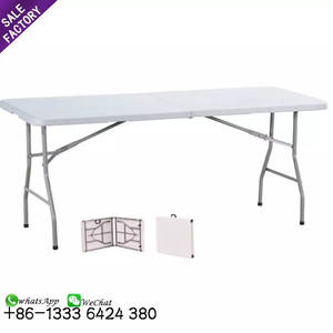 Sinoperfect Hot <b>Sale</b> 5Ft Plastic Round Dining <b>Table</b> Portable Banquet <b>Folding</b> Round Plastic White <b>Table</b> <b>for</b> Events Wedding - Product Image 3