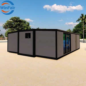 Casa Contenedor Plegable Prefabricada de 30 Pies Expandible con Baño, Precio Competitivo WinFair, para <span class=keywords><strong>Bungalow</strong></span> en la Playa, Polonia - Product Image 4