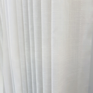 Cortinas de Tul Transparente Estilo Lino, Económicas, Suministro de Fábrica, para la Sala de Estar - Product Image 1