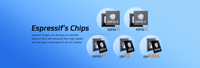 ESPRESSIF Chip Esp8266 inti tunggal ESP8266EX Wifi Ble SOC Esp8266 Chipset IC digunakan untuk perangkat Iot modul Wifi Esp8266