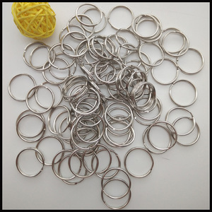 Anillos metálicos chapados de 1,2x20 mm para ropa, bolsos, zapatos, artesanías y hebillas - Product Image 4