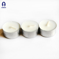 Bougie avec logo personnalisé Bougies chauffe-plat parfumées à la cire de paraffine naturelle Parfum de thé léger pour la décoration intérieure
