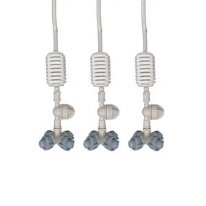 Dispositif d'arrosage <span class=keywords><strong>micro</strong></span>-<span class=keywords><strong>suspendu</strong></span> pour serre, buse d'arrosage suspendue à 4 voies avec dispositif anti-goutte - Product Image 4