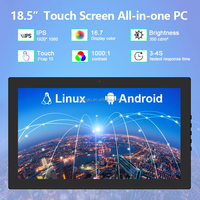 Écran tactile portable de 18 à 18,5 pouces, moniteur intelligent multifonctionnel Android avec tablette industrielle tout-en-un