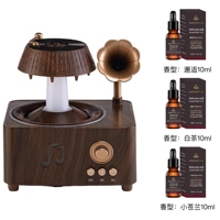 Nouveau modèle de diffuseur d'arômes - Diffuseur d'arômes vintage rotatif en forme de goutte de pluie avec audio Bluetooth - Cadeau d'anniversaire, objet décoratif, cadeau