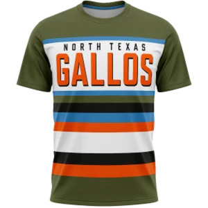 Camiseta de Béisbol Fluorescente, Sublimada, de Poliéster, con Protección UV, Transpirable, que Absorbe la Humedad, Unisex, Alta Visibilidad - Product Image 2