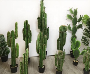 Natural Touch Thiết Kế Sáng Tạo Cây Xương Rồng Mọng Nước Nhân Tạo Lớn Trong Chậu Để Trang Trí Trong Nhà - Product Image 1