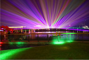 Hqlit Professioneel Project Geluidsarme 17r 350W 380W Bewegende Kopstraal Licht Waterdichte Straal Buitenverlichting Show Evenement Kerk - Product Image 6