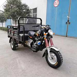 Пятиколесный бензиновый мотоцикл-грузовик с открытым кузовом, водяным охлаждением, саморазгружающийся, объем двигателя >250 куб.см, скорость 50-70 км/ч - Product Image 5