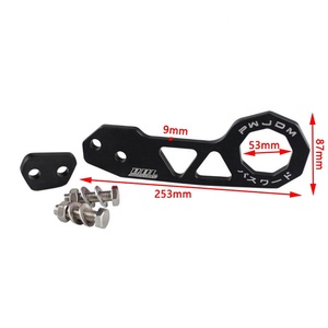 JDM universel en alliage d'aluminium Modification <span class=keywords><strong>de</strong></span> <span class=keywords><strong>voiture</strong></span> remorque pare-chocs arrière <span class=keywords><strong>Traction</strong></span> <span class=keywords><strong>crochet</strong></span> Auto accessoires crochets <span class=keywords><strong>de</strong></span> remorquage pour voitures - Product Image 5